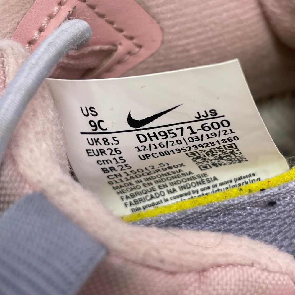 Nike Air Max 90 Toggle SE Pink Purple Graffiti Toddler Shoes 9C DH9571-600 Read - Picture 8 of 10